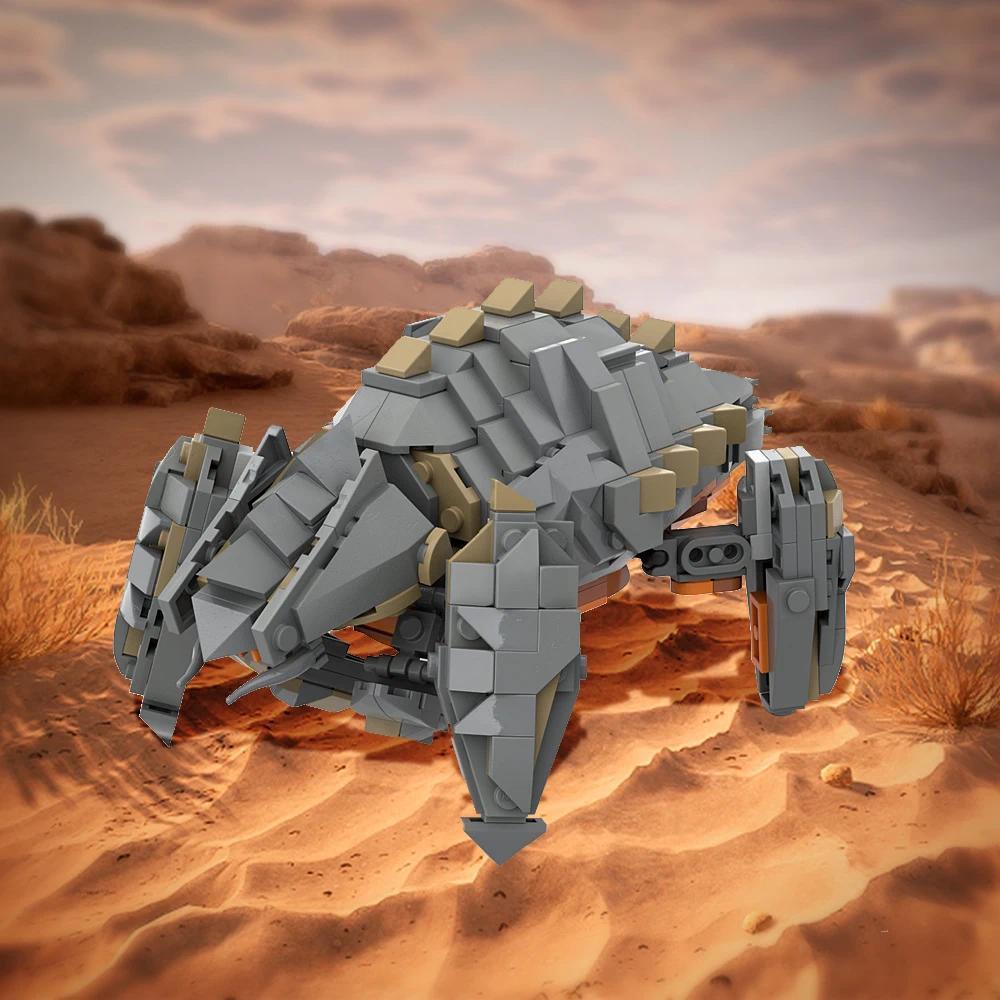 Gobricks MOC Helldivers 2 Super Destroyer Bricks Model EX Emancipator Exosuit Building Blocks Pelican-1 Shuttle DIY Assemble Toy