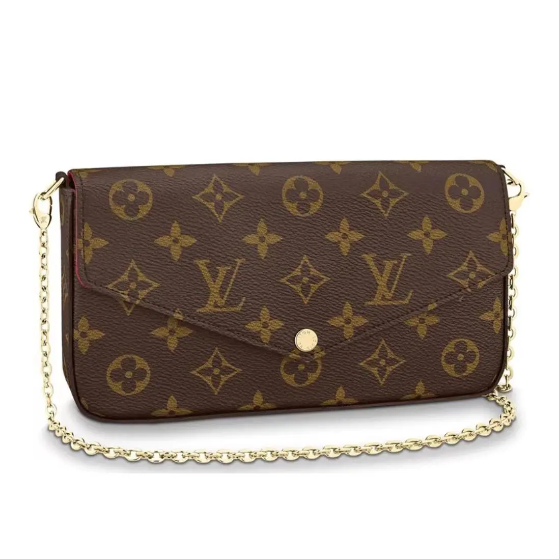 Pre-owned Louis Vuitton Felicie Pochette Crossbody Purses, Elegant Bags, Evening Purse, Fashion Handbag, Shoulder Bags (SKU:20260311036), Fashion Crossbody Handbag