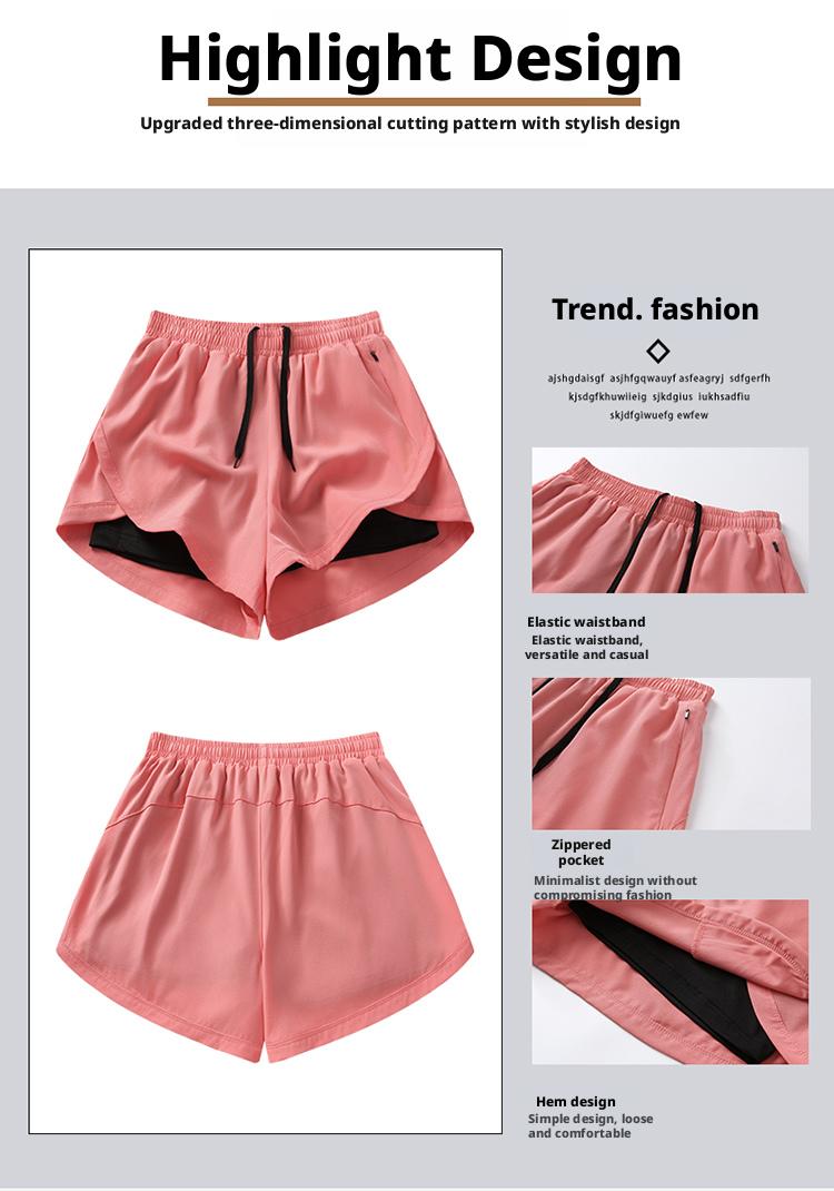 3PCS-2026 NEW WOMEN'S SPORTS SHORTS, QUICK-DRY BREATHABLE & ANTI-EXPOSURE SpringStatements
