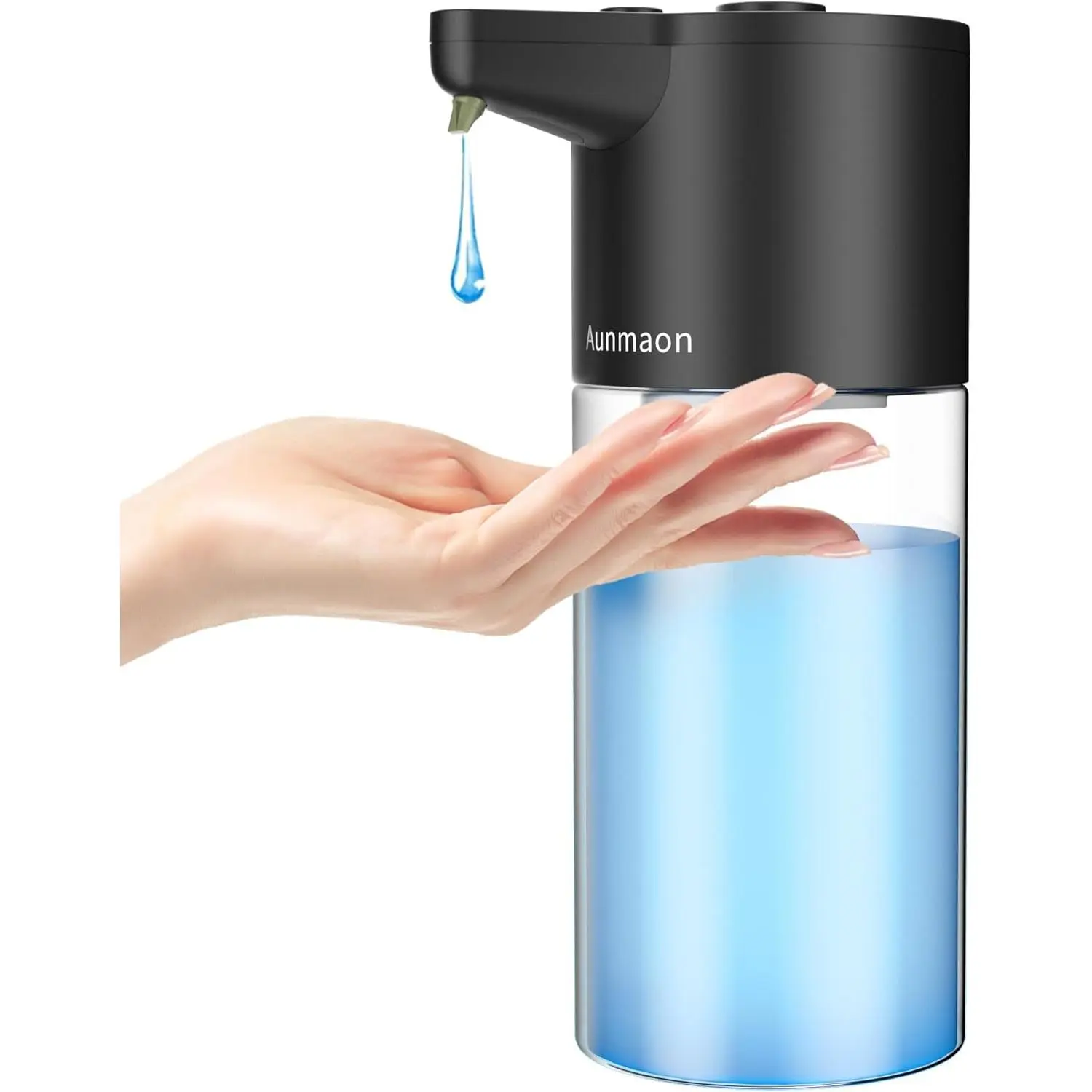 Soap Dispenser Touchless,Simple Physical Adjustment,Low Battery Consumption Hand Dish Soap Dispenser,Hands Free Auto