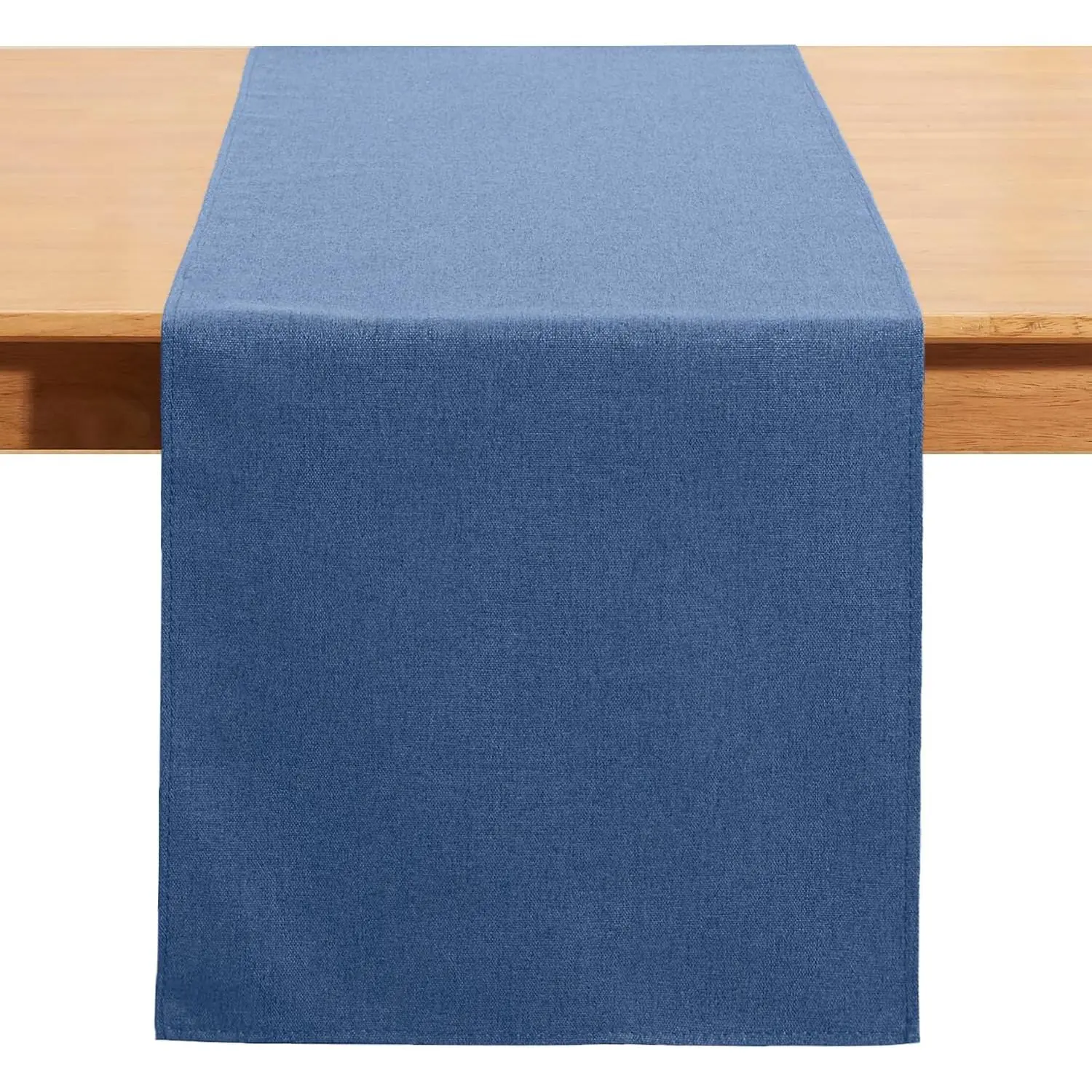 Blue  Table Runner 13 x 72 in Long  Style | Blue Table Runner, Dresser Scarf, Fourth of July, Daily Kitchen Dining, Coffee Table, Wedding & Parties &  Decor