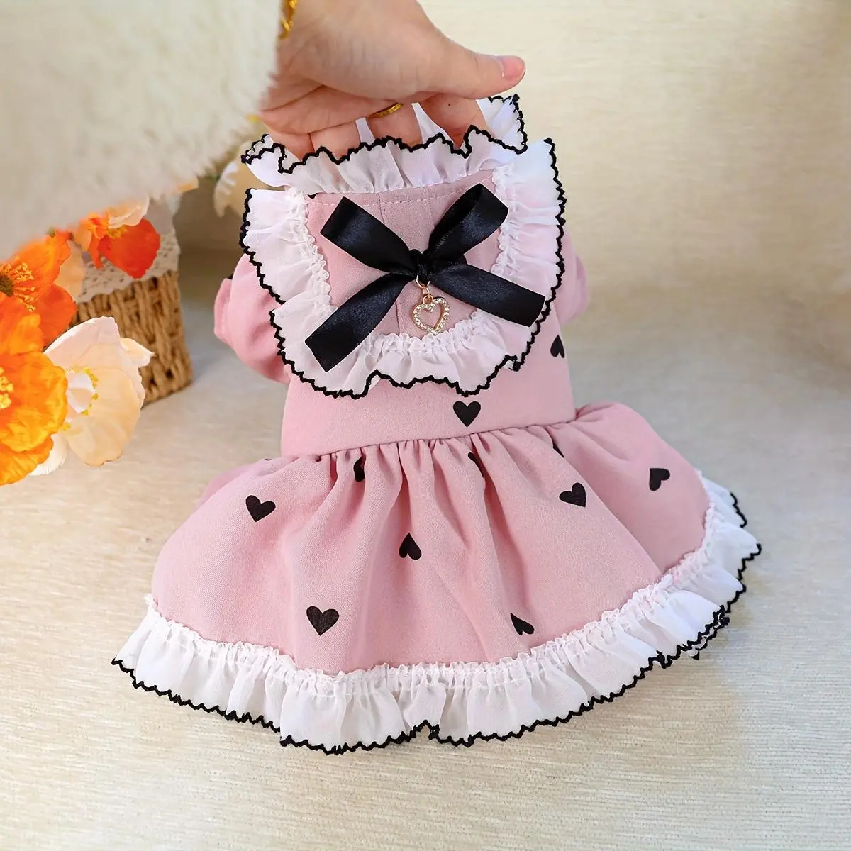 Happy Dog Clothes: Maltese, Bichon, Pomeranian, Teddy, Small Dog Princess Style Dress, Dog Accessories, Puppy Clothes, Cat Clothes