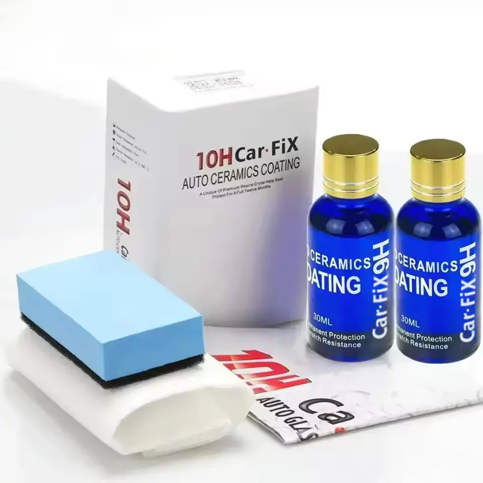 2Pcs 30ml 10H Anti-Scratch Auto Ceramic Glass Coat Liquid Hydrophobic Paint Care Polish Super Detailing Coating For Car Styling