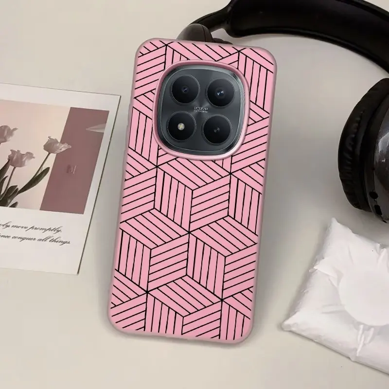 Gunpey-Reverse. Available in three colors Lines Same style Suitable for Redmi phone cases, suitable for Redmi 15, 14, 13, 12, A7, A5, A3, Note15, 14, 13, 4G, 5G, Pro, Pro+, S series models Fresh and versatile Durable and enduring