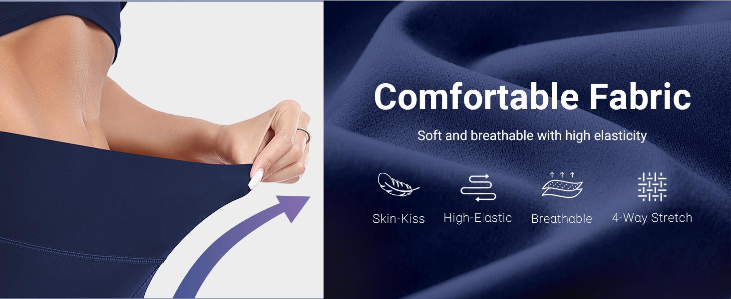 High Waist Yoga Leggings for Women - Full Length Buttery Soft Workout Stretchy Yoga Pants Pack of 1