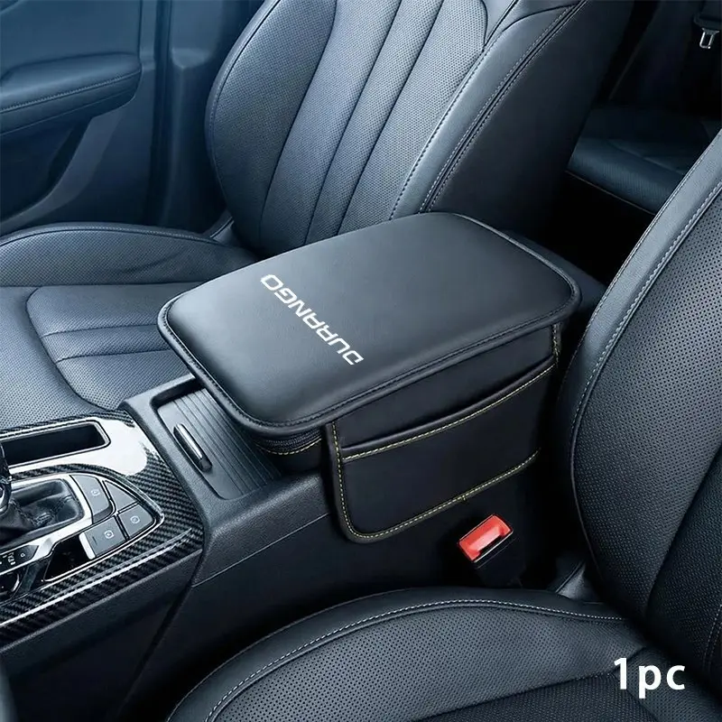Dodge Durango Center Console Protective Pad, PU Leather, Stain & Wear Resistant, Easy Install, Unisex, Automotive Interior Cushion, 1pc Armrest Cushion, Car Accessories, Car Interior Cushions