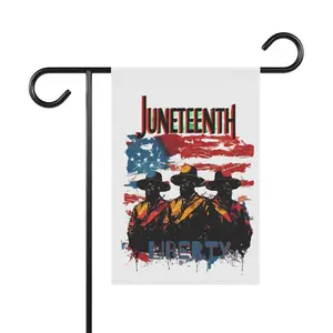 Juneteenth Yard Banner: Black Heritage House Flag, African-American Holiday, 619, June holiday