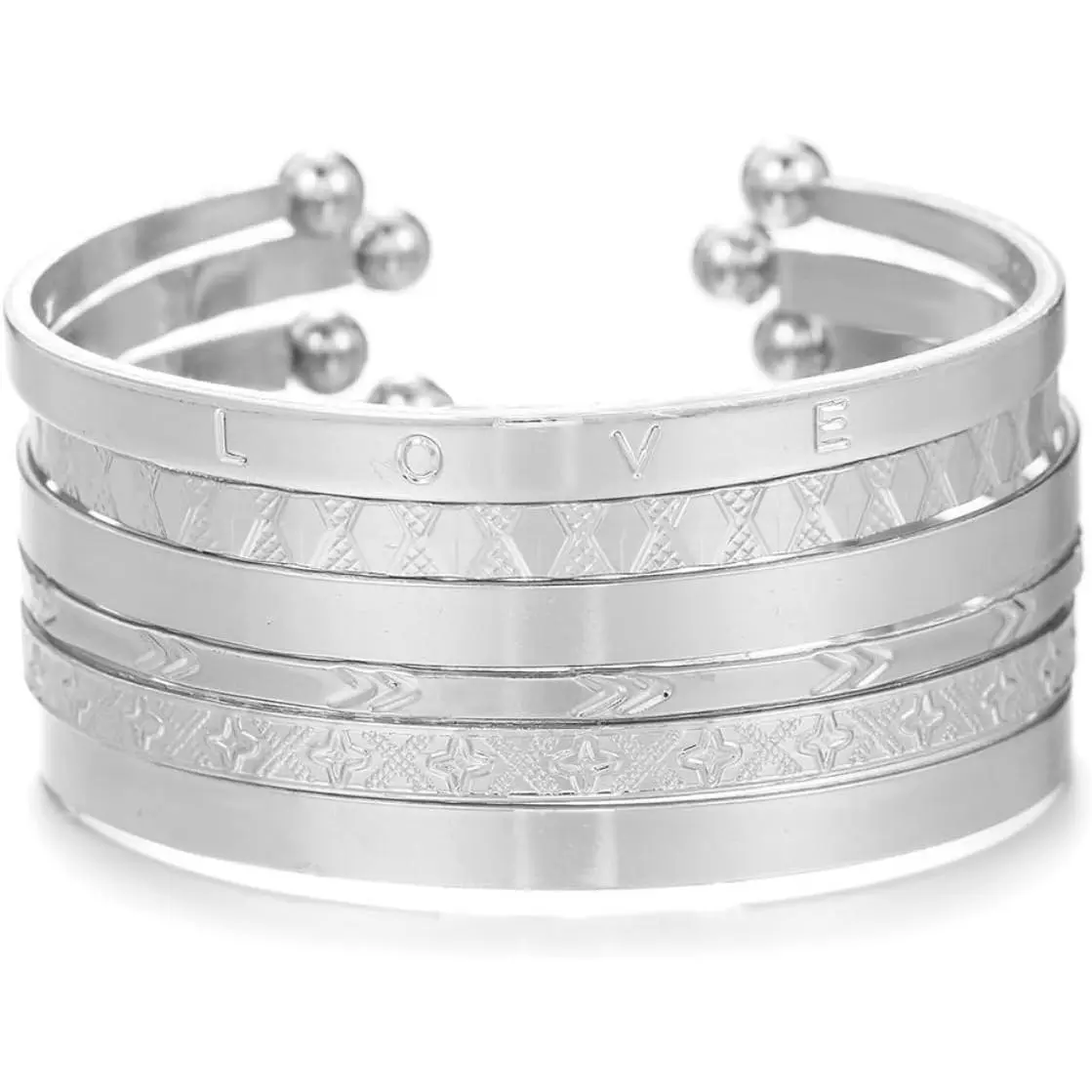 19 count  Bangle Bracelets Set for Women Boho Multi Layer Stack Textured Bracelets Indian Chunky Bangle Bracelet for Women Teen