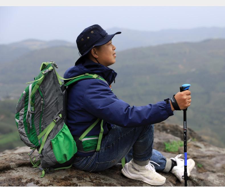 Abuda Outdoor Hiking Poles, Ultra-Light External Lock, 7075 Material, Trekking Poles, Walking Sticks, Walking Poles