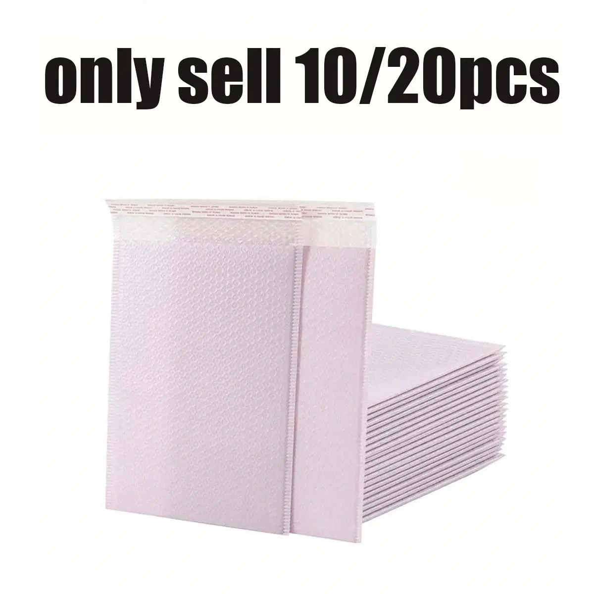 10/20 Pack Bubble Envelopes, 4x6 Inches, Padded Polyethylene, Waterproof, Ideal for Jewelry & Cosmetics, Small Business Shipping Bags