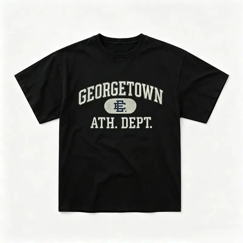 EE Georgetown Athletic Dept Graphic T-Shirt – Vintage College Unisex T-Shirt Trendy Shirt
