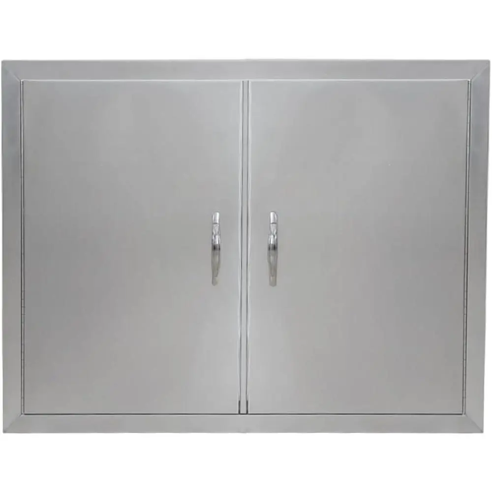 Gaomon Outdoor Kitchen Doors 30.5W x 21H Inch, Stainless Steel Flush Mount BBQ Access Door, Perfect for Outdoor Kitchen, BBQ Island & Grilling Station