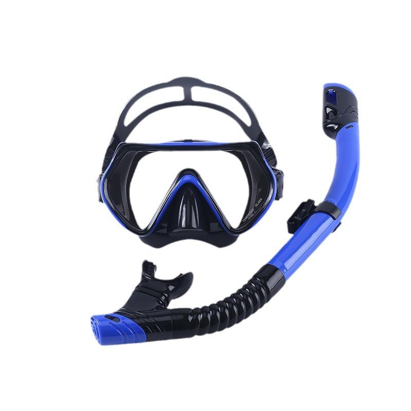 Tempered Glass Dive Mask Adult Snorkeling Set – Anti-Fog Panoramic View Scuba Diving Gear for Men Women #Snorkeling #SummerVibes #BeachDay #TikTokMadeMeBuyIt