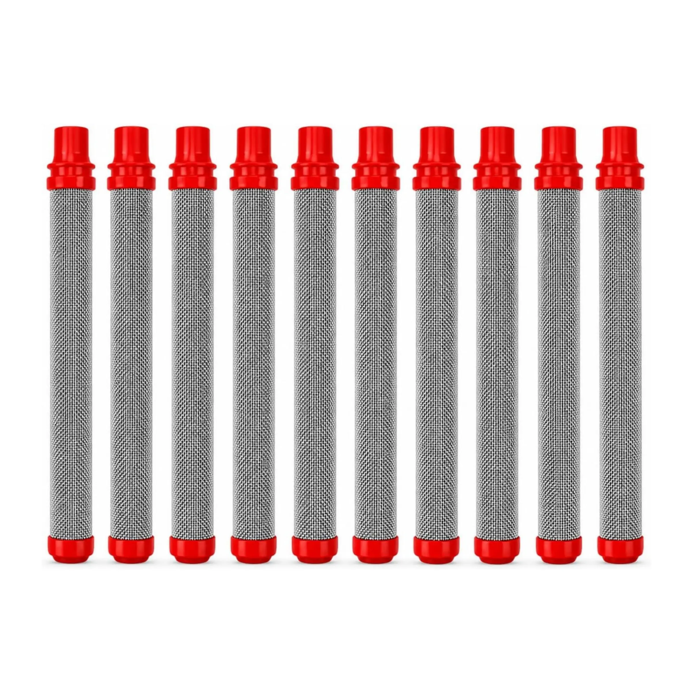 10PCS Airless Paint Sprayer Filters, 200 Mesh Stainless Steel Screen, Anti-Clog Filter for Airless Paint Sprayer Gun, Smooth Spraying, Professional Painter Tool