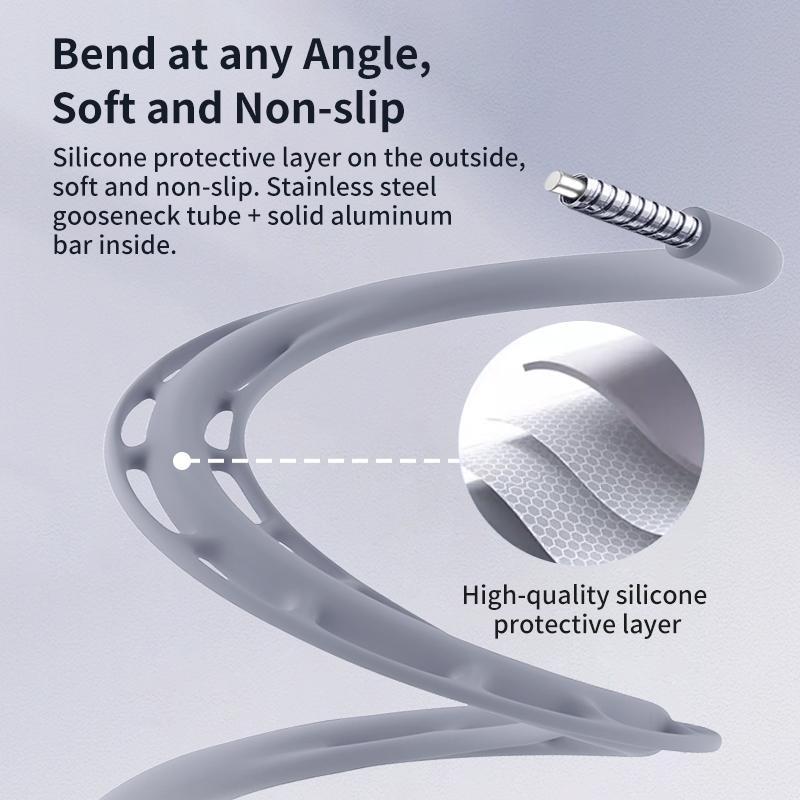 Magnetic Neck Mount, Hands-free Secure Holder for Phones, Adjustable Cellphone Holder, Suitable for Vlogging, Compatible with iPhone 15/14/13/12 Series, Cell Phone Mount #GLOBAL PICKS