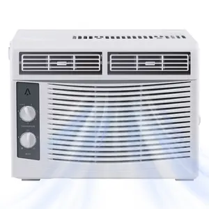 8000 Btu U-Shaped Window Air Conditioner, WiFi & App Control, Ultra Quiet, Enabled Saddle Window AC Unit Cools Up to 300 Sq. ft, Cooling, Dehumidifier, Flexible for Home/Office