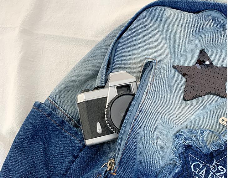 Y2K Korean Casual Denim Backpack Fashion Star Pattern Large Capacity Student Schoolbag Teenagers Vintage Punk Travel Book Bag Y2K Korean Casual Denim Backpack Fashion Star Pattern Large Capacity Student Schoolbag Teenagers Vintage Punk Travel Book Bag