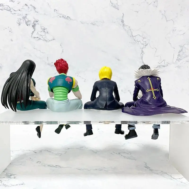 Anime Hunter x Hunter PVC Action Figure Toys, 11-14cm Unisex Collectibles - Gon Freecss, Alluka Zoldyck, Chrollo Lucilfer, Kurapika Model Doll Gifts for Anime Fans