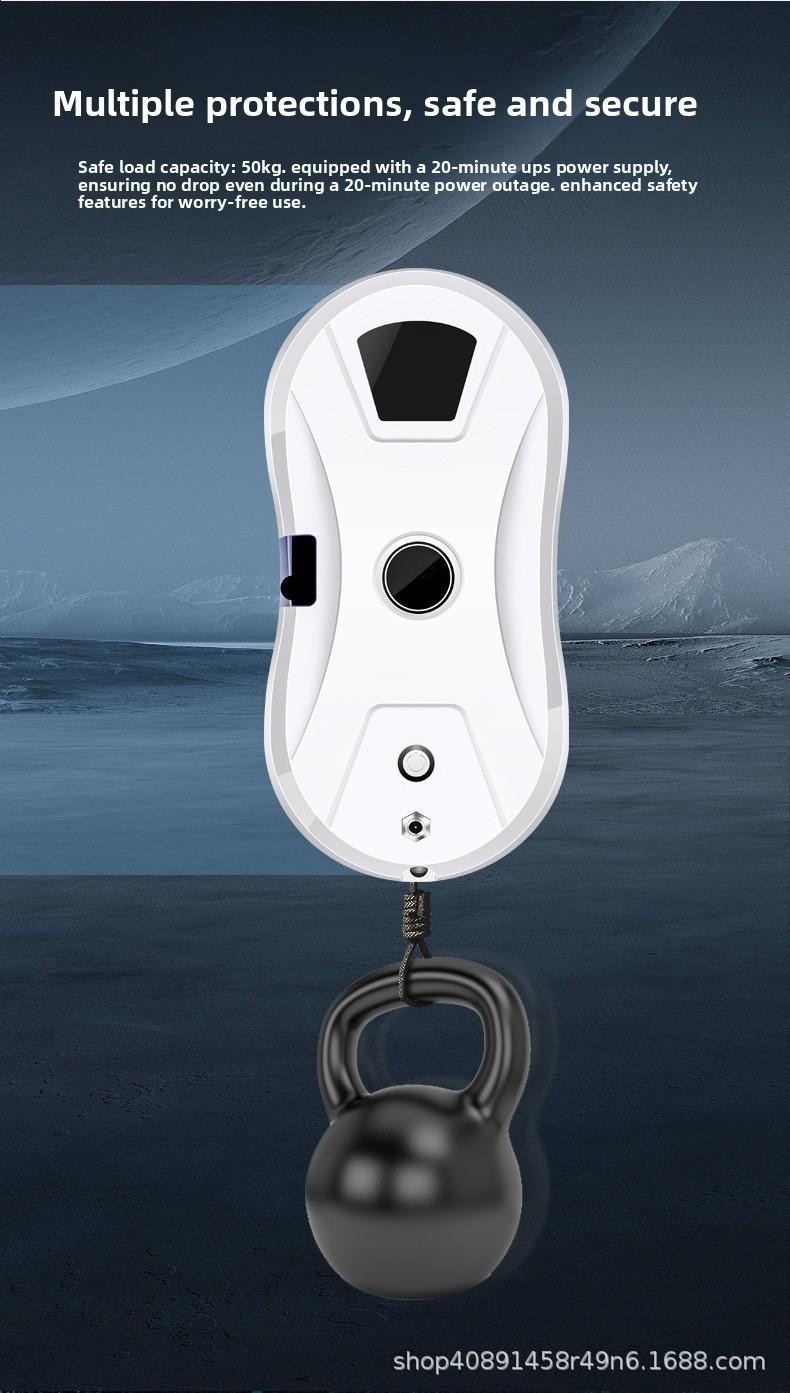 Smart Window Cleaning Robot Automatic Electric Remote Control Glass Cleaner Home Use