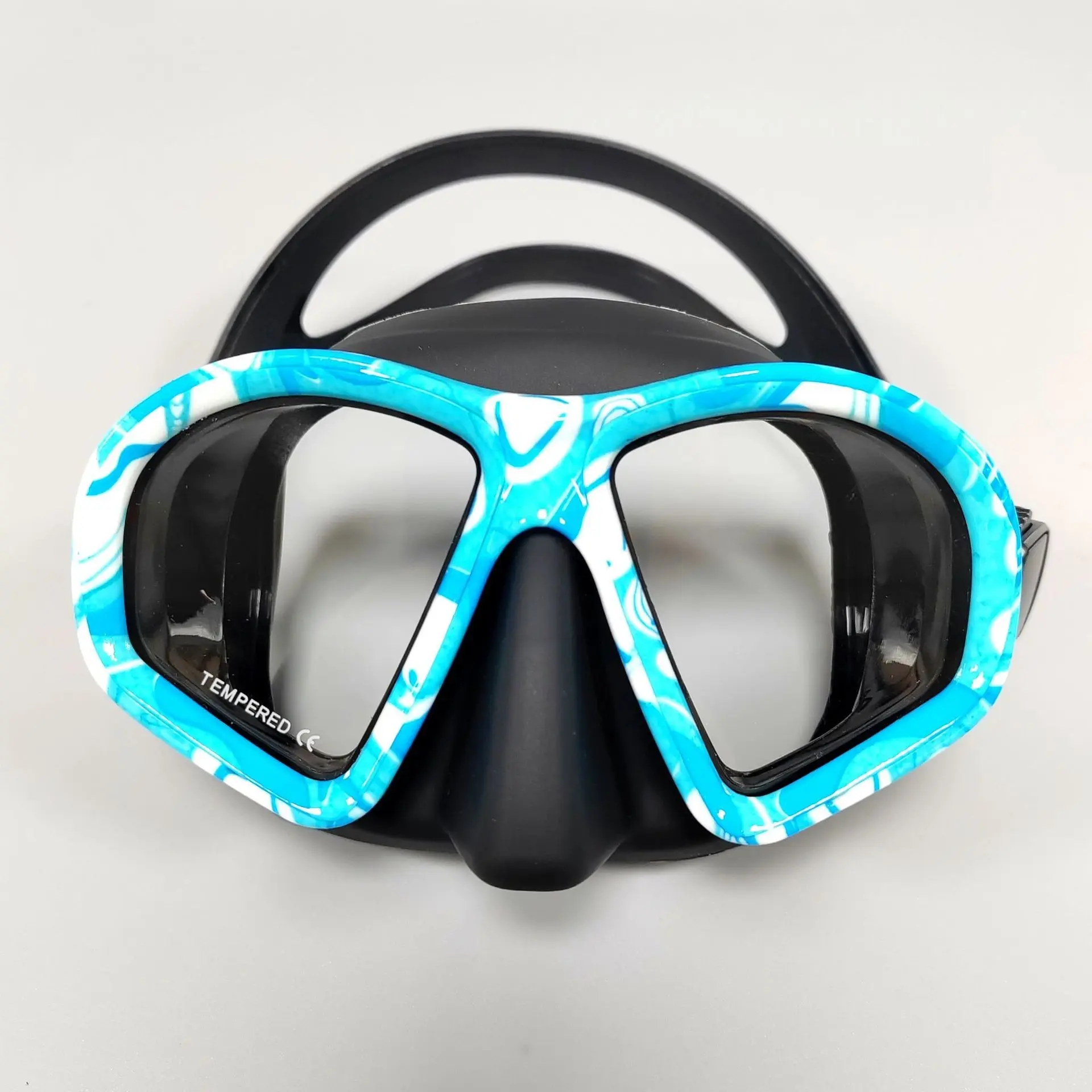 Qyq Adult Dive Mask Lens, High Definition Waterproof, Professional Scuba Gear, in Stock, Factory Direct Sale, Diving Equipment