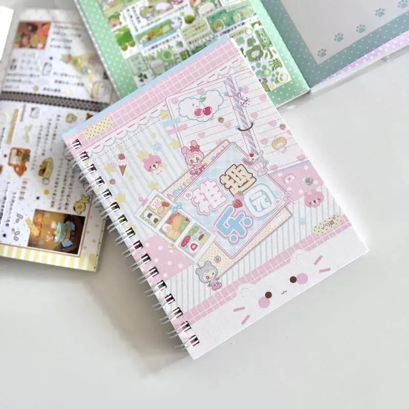 Cute Cartoon Aesthetic Sticker Book, 32 Sheets of Adorable Characters, Touch Sensory Film, Matte Cut-Out Decorative Craft Stickers, Stickers For Scrapbooking, Perfect Gift
