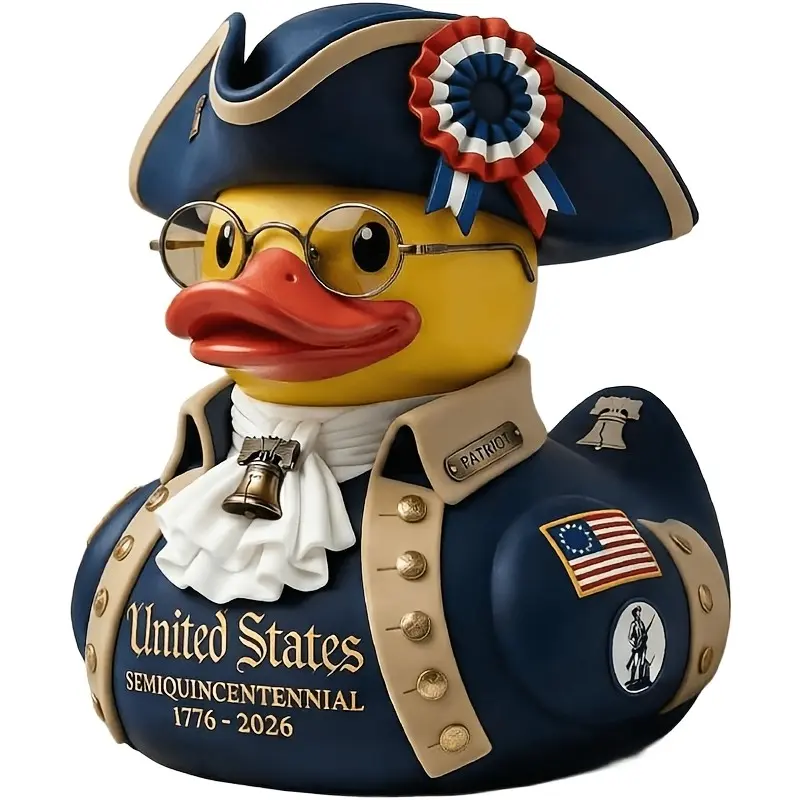 250th Anniversary Liberty Eagle Duck Statue, Resin Sculpture for Office Decor, Decor Figurine Ornaments, Historical Gift for History Lovers, Birthday Celebration Ornament