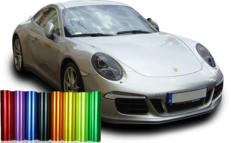 THE WELL KEPT 12 by 48 inches Self Adhesive Auto Car Tint Headlight Taillight Fog Light Vinyl Smoke Film Sheet Sticker Cover (Light Black)