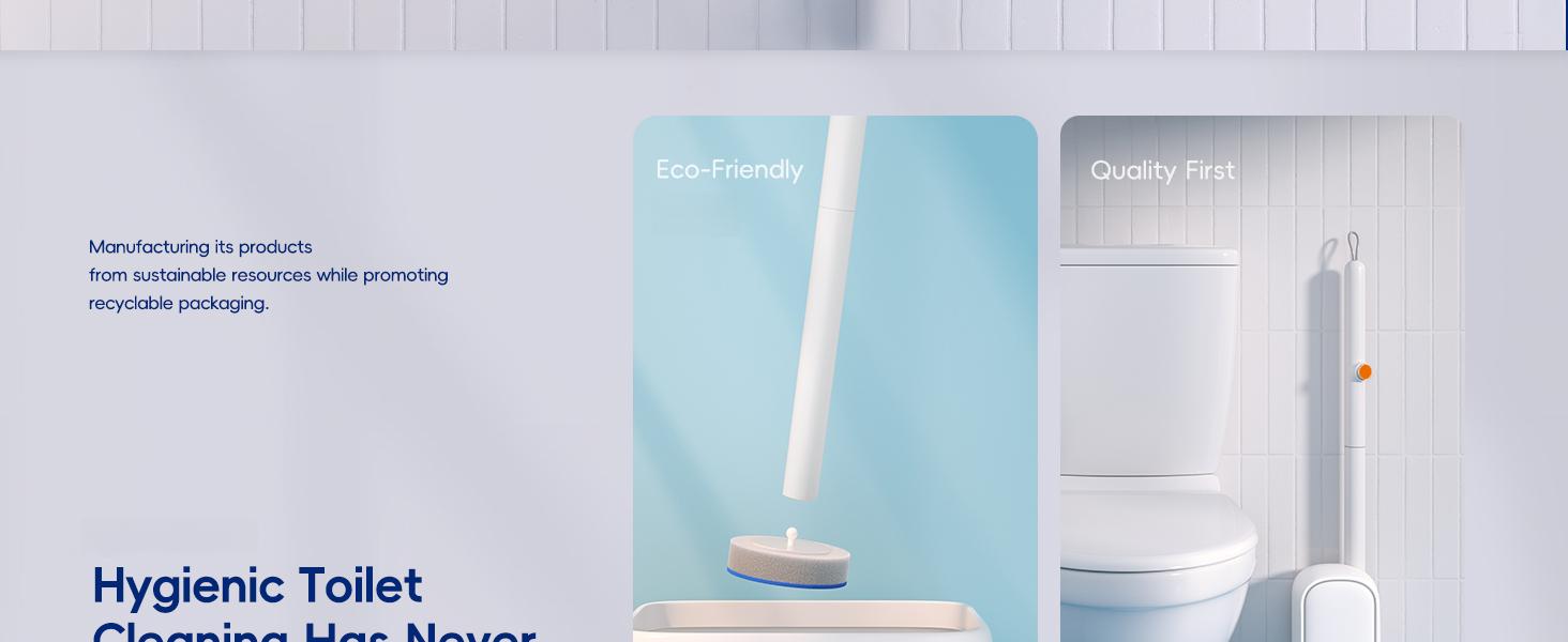 Disposable Toilet Cleaning System - Toilet Wand Kit with 18 High-Performance Refills, Wall Mounted Brush and Holder for Deep Cleaning Bathroom (Brush + 18 Refills)Bathroom Toilet Cleaning ，Bowl Cleaner Brush with Holder for Bathroom Deep Cleaning