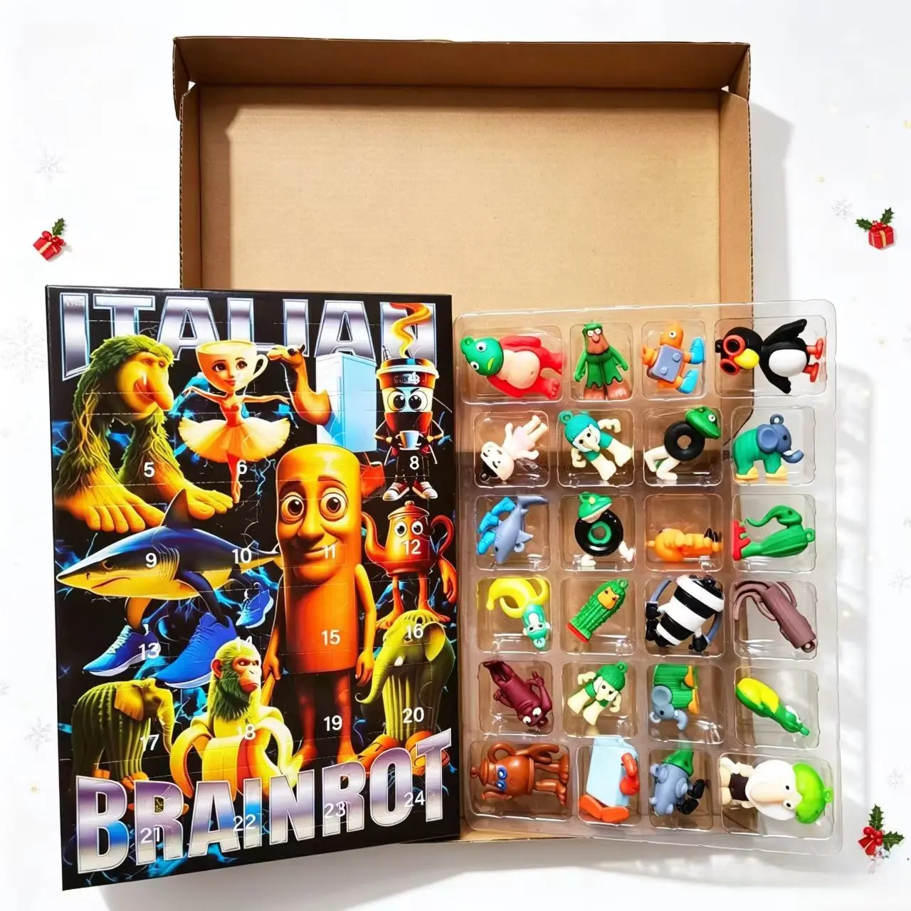 Advent Calendar 2027 for Kids,24 Days of Surprise Countdown Calendar with 24pcs figurines for Boys & Girls,Gifts for Valentine's Day Easter Basket Stuffers, Fun Christmas Party Favors for Kids