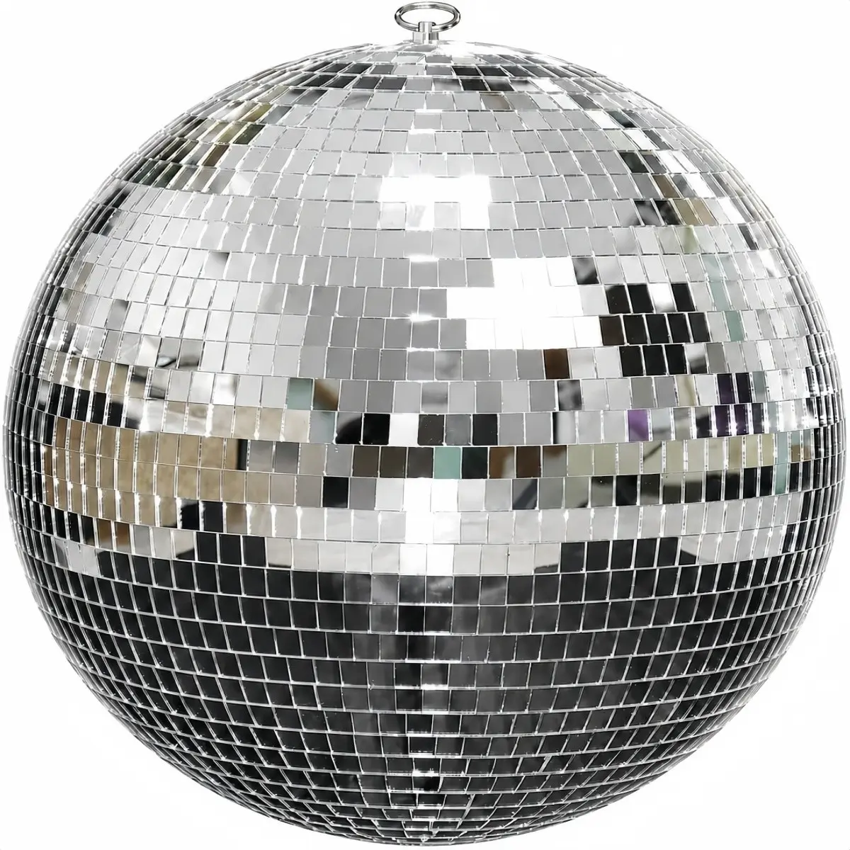 Disco Mirror Ball for Party Decor, Silver Color Large Hanging Christmas Decoration, Wedding Event Home Celebration Setup, Multiple Sizes Available