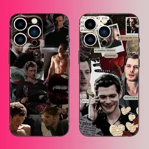 Klaus Mikaelson The V-Vampire D-Diaries Phone Case For iPhone 17,16,15,14,13,12,11,Pro,Max,Plus,X,XS,Soft Black