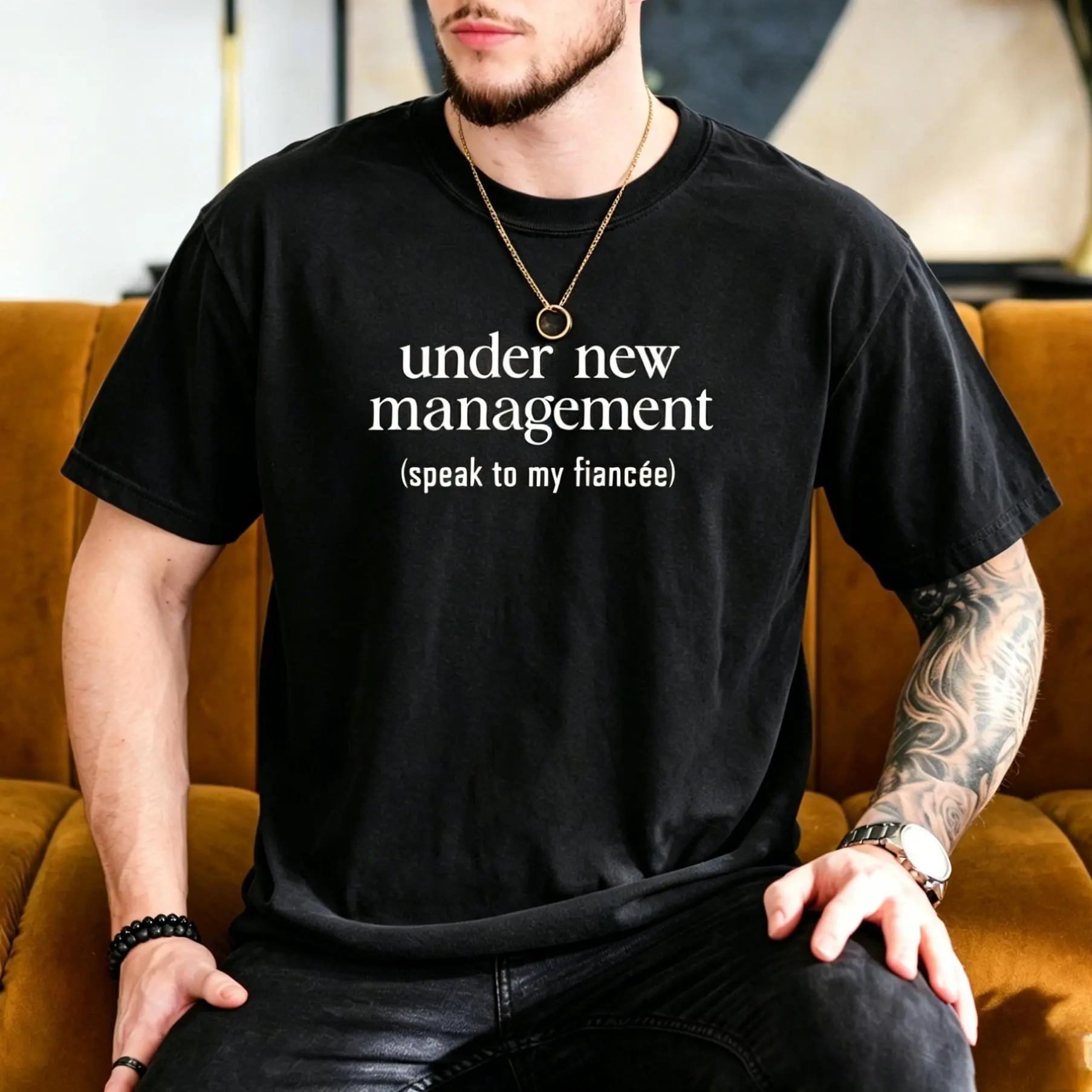 Funny Fiancé Shirt, Bachelor Party Shirt, Bachelor Men Shirt, Engagement Gift for Fiance, Funny Groom Tee,Funny Husband Gift
