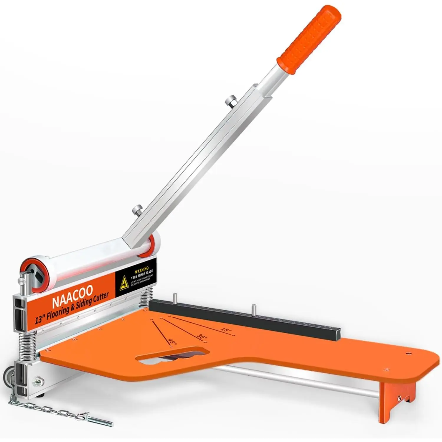 13inch Wheeled composite flooring cutter, 13mm vinyl flooring cutter |     One-step cutting of angles and lengths, cutter, flooring tool, used for cutting laminate flooring, engineered wood, LVT, VCT, SPC, WPC