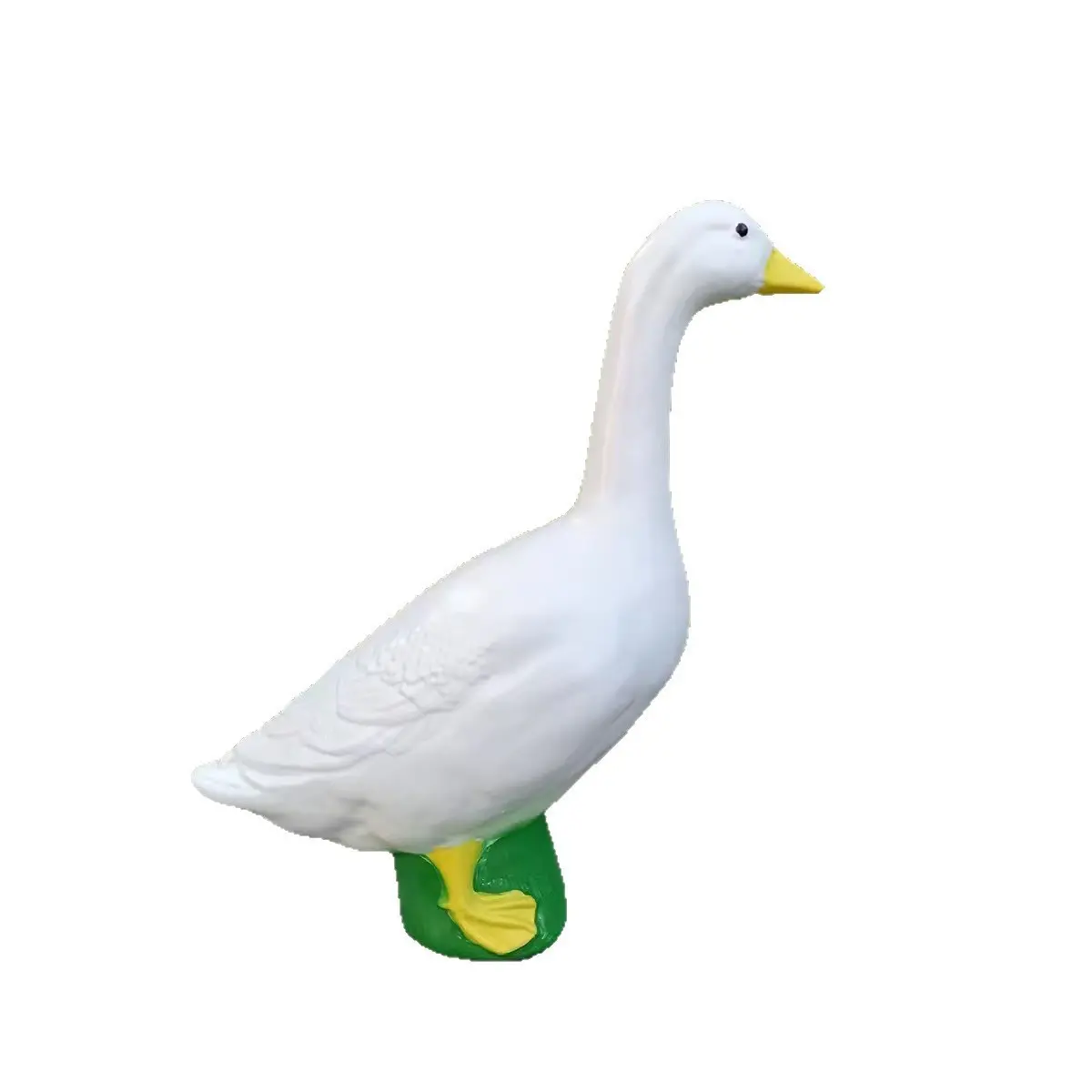 6.69inch Large Goose Resin Sculpture Garden Decor, Indoor or Outdoor Decorative Ornament, Perfect for Gardens, Patios, Entryways