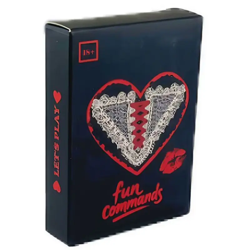 The latest fun command game for couples. Suitable for couple dates, friend gatherings, drinking card games, Board Games Night, it strengthens relationships and deepens friendships. A perfect gift for parties like Christmas and Valentine's Day.