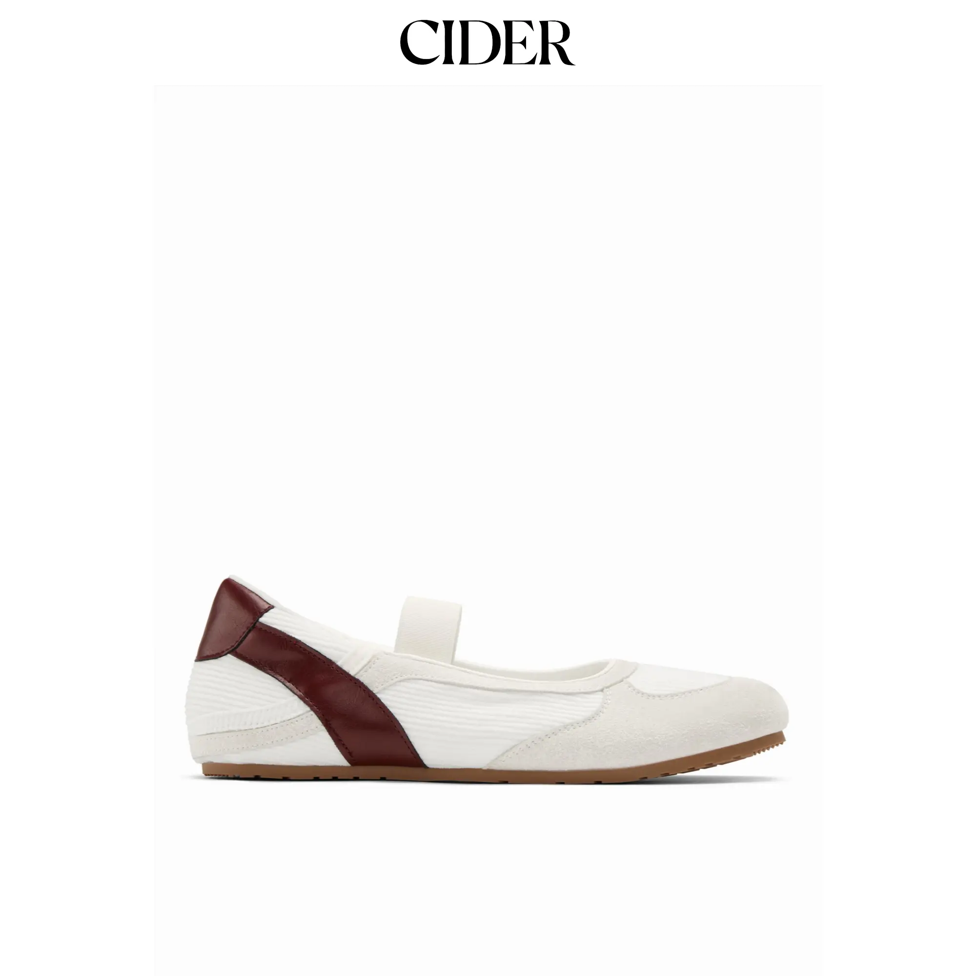 Cider TWO-TONE FAUX SUEDE MARY JANE SNEAKERS SohoChic