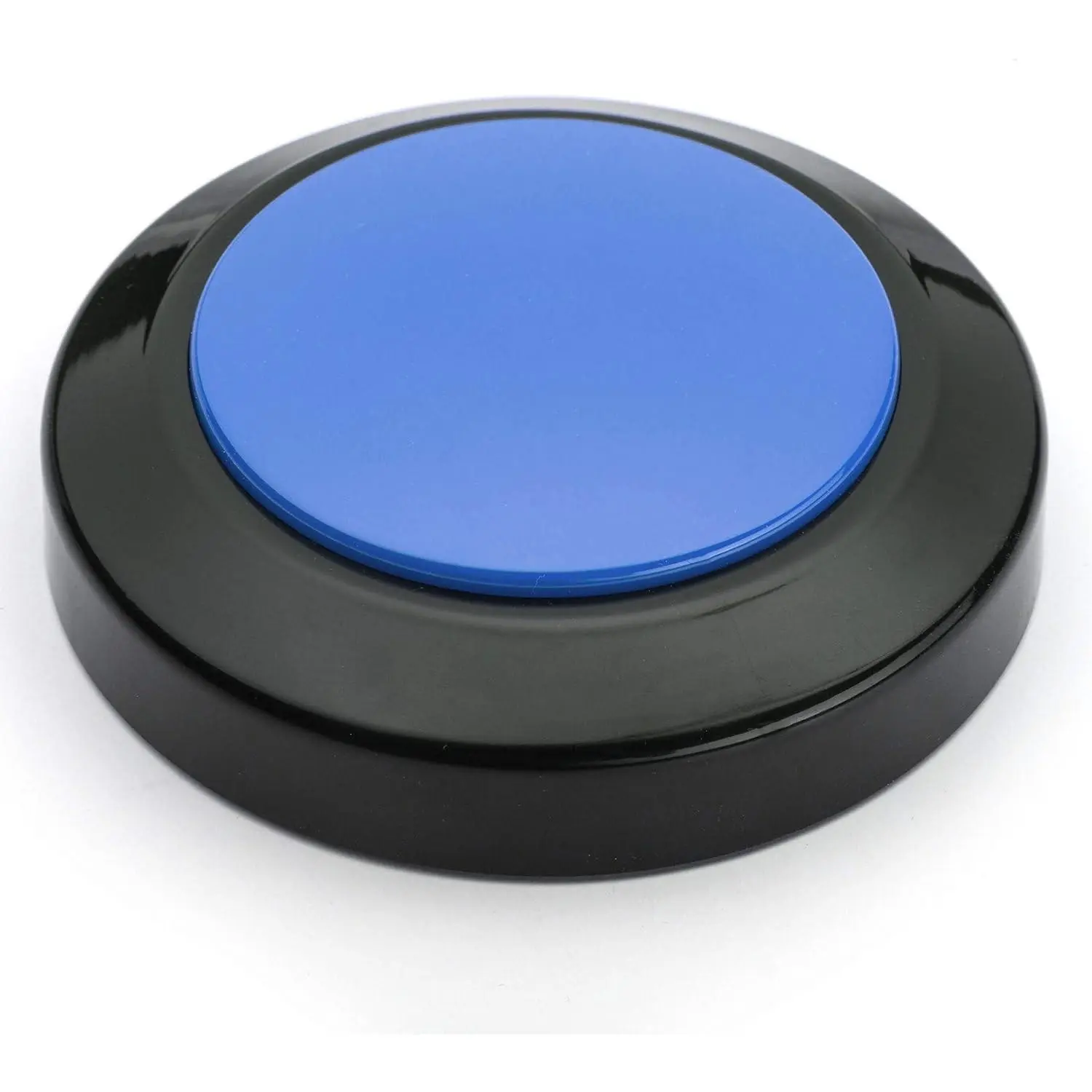 Talking Clock for Visually impaired Blind Elderly Large High Contrast Blue
