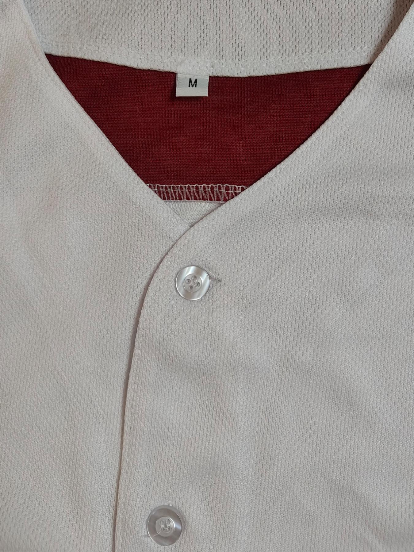 Men's #27 Venezuela Color Block Baseball Lightweight Jersey Classic Retro Letter Embroidery Breathable Sportswear Short Sleeve T-Shirt