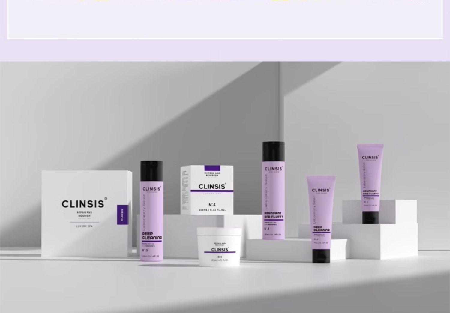 CLINSIS Nº4 Hair Mask - Luxurious Repair, Shiny Hair with Moroccan Argan Oil & French Marula Oil - 258ml - Nourish, Smooth, Repair, Long Lasting Fragrance Aroma Organic Protective Barrier Sandalwood Haircare Scent Salon Scented anti-Frizz Treatment tiktok