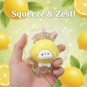 Lemon Head Squishy Toy, Soft Slow Rebound Sensory Toy, Stress Relief Desk Tool, Durable Unique Design, Perfect Gift for Parties and Holidays