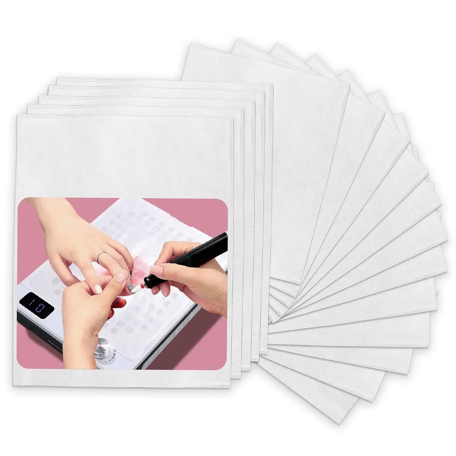 200 Nail Dust Collector Filter - Nail Fan Filter Paper Disposable | Nail Vacuum Dust Filter Sheet for Nail Vacuum Cleaner, Nail Filter Dust Collector, Nail Accessories for Nail Salon Technician