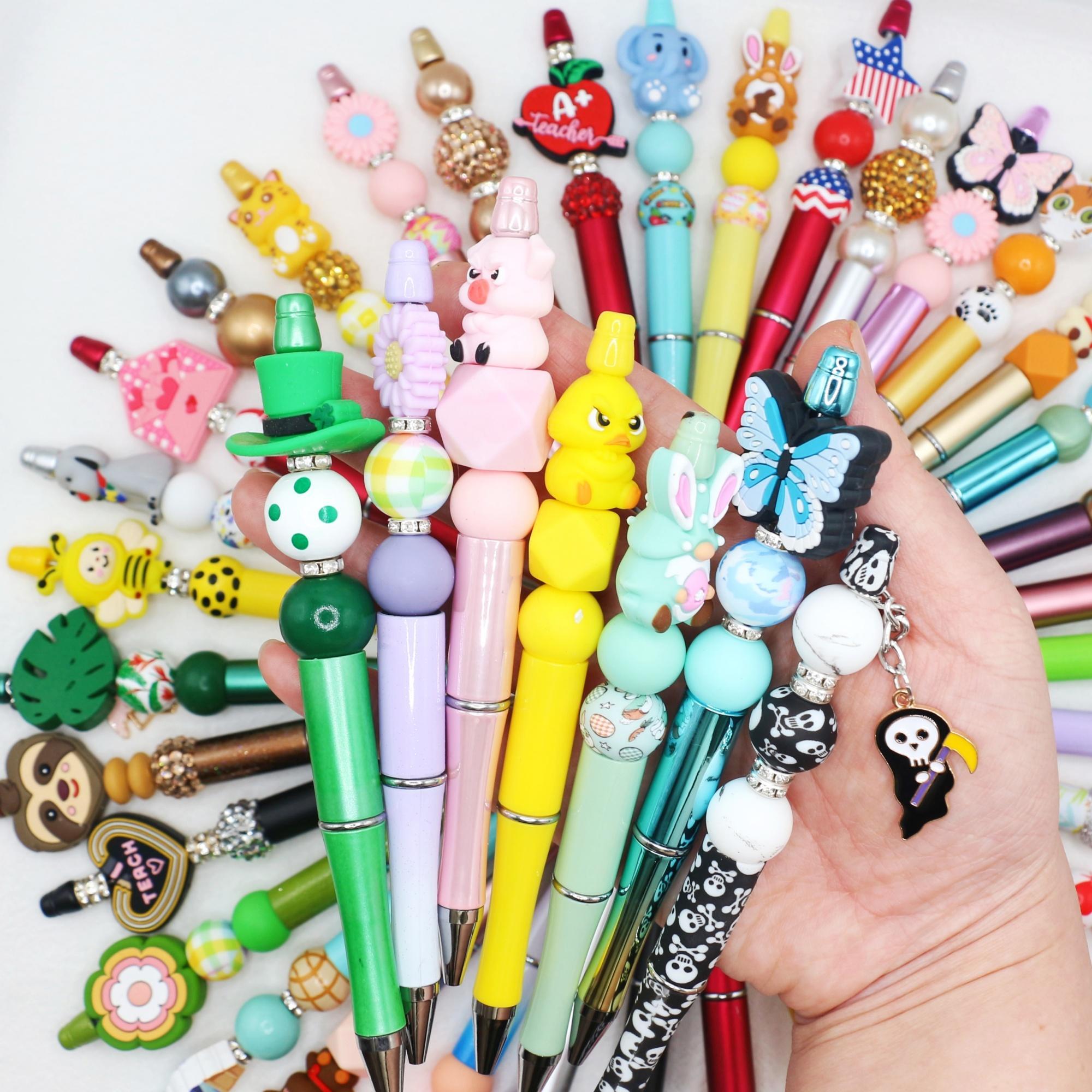 Cute Funny DIY Pen Set, Rollerball Pen Set, 25pcs/set DIY Pen Kit, DIY Pen Making Kit, Perfect for Creative People, DIY Enthusiasts, Fun Creative Home