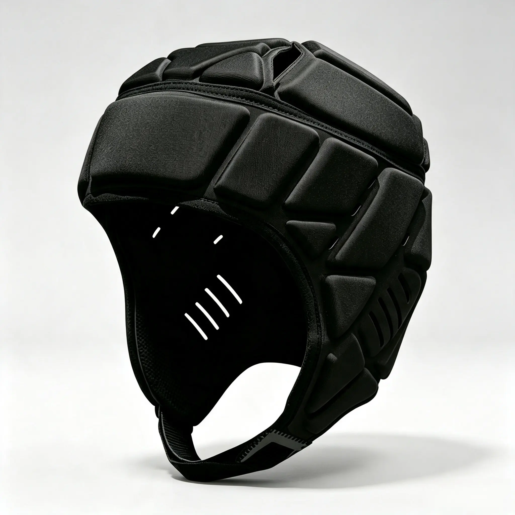 Soft Shell Flag Football Helmet Rugby Helmet Scrum Cap| Soft Padded Helmet Soccer Goalie Headgear Adjustable Head Protector for Youth Kids Adult