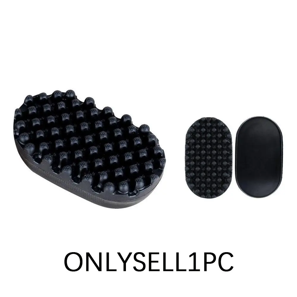 Rubber Curling Hair Brush, Brush for Curly Hair, 1-Count Twist Curl Comb Afro Curl Sponge for Curls, Durable Material Washable Heatless Styling Tool for Barbers and Daily Use, Hair Styling Tools