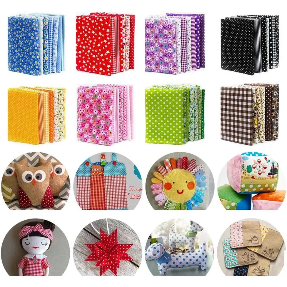 150 count 4" x 4" (10cm x 10cm)  Craft Fabric Bundle Squares,Squares Sheets Patchwork,Pre-Cut Quilt Squares,DIY Sewing Quarters Bundle,Quilting Fabric