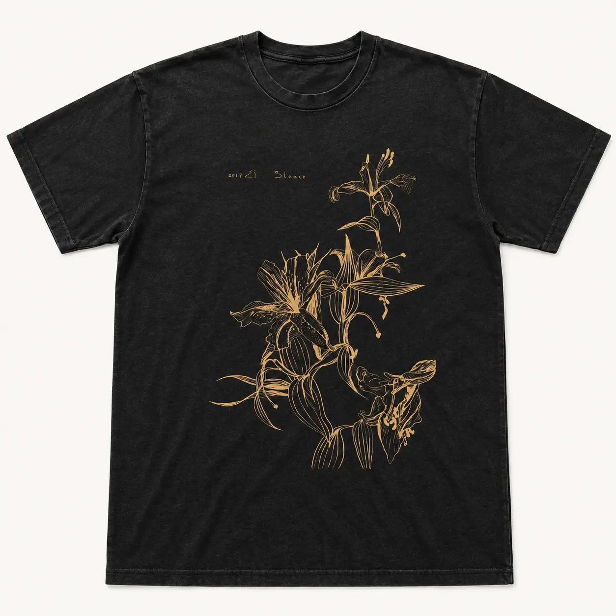 The Botanical Flower Graphic T-Shirt, Vintage Floral Line Art Tee, Nature Aesthetic Shirt, Minimal Garden Tee, Cottagecore Plant Shirt, Trending Shirt