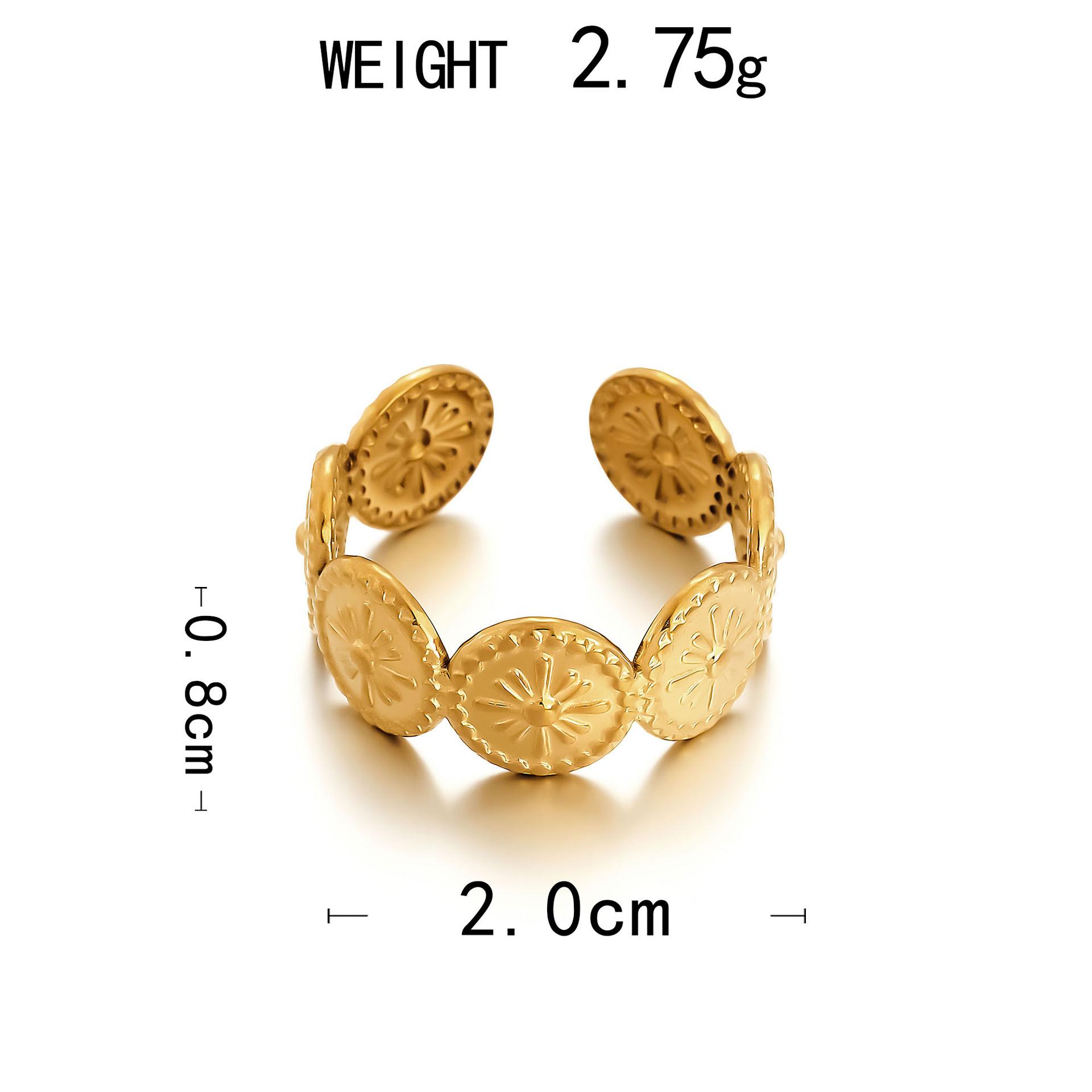 22 Pcs Vintage Gold Adjustable Open Ring Set, Boho Gold Stackable Rings, Hypoallergenic Summer Jewelry for Women