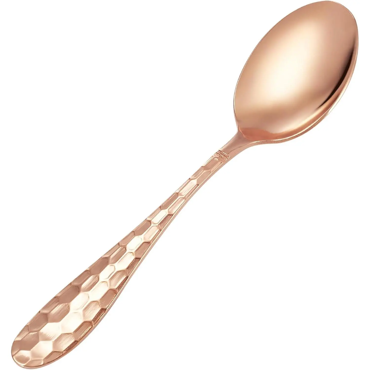 7 Inch Pure Copper Soup Spoon 1 Piece Fashion Style Flatware Copper Material for Daily Home Restaurant Use