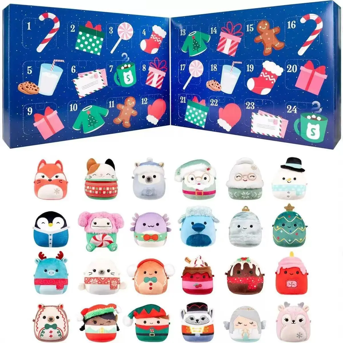 Holiday Christmas Advent Calendar, Festive Countdown Gift Box, Perfect for Holidays & Gifts, Unique Design for Special Occasions, Party Gifts