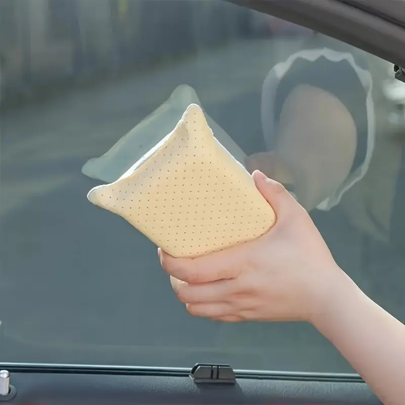 Large Anti-Fog Sponge for Windows, Super Absorbent, Auto-Cleans Glass Surfaces, Leaves No Marks, Ideal for Mirrors and Windows